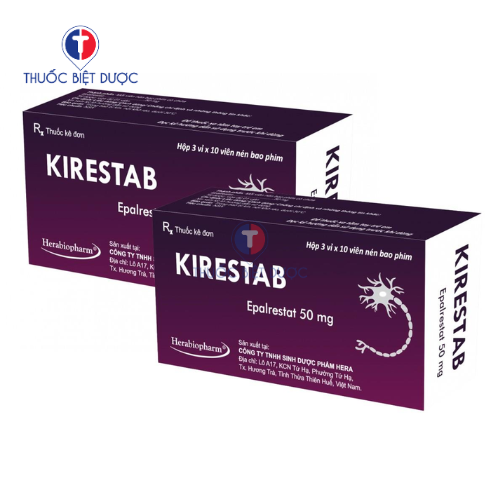 Kirestab 50mg - Điều trị các biến chứng thần kinh ngoại biên