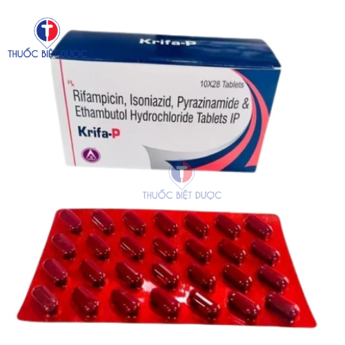 Thuốc Krifa-P điều trị bệnh lao phổi
