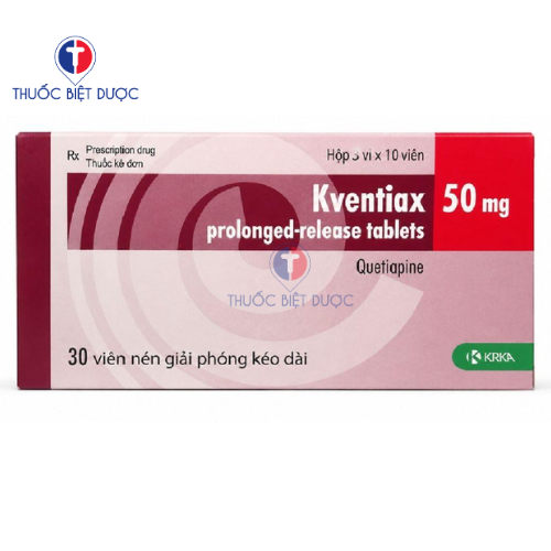 Hình ảnh Kventiax 50mg KRKA - Quetiapin