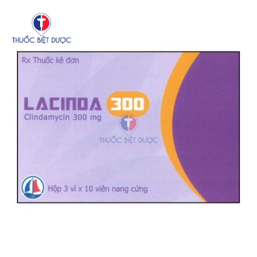 Lacinda 300 - Thuốc điều trị các bệnh nhiễm khuẩn nặng
