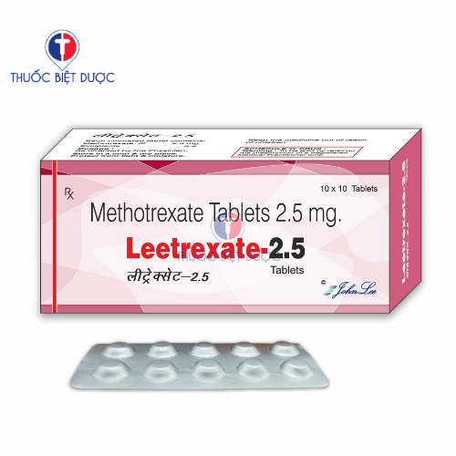 Leetrexate 2.5 điều trị vảy nến và viêm khớp dạng thấp