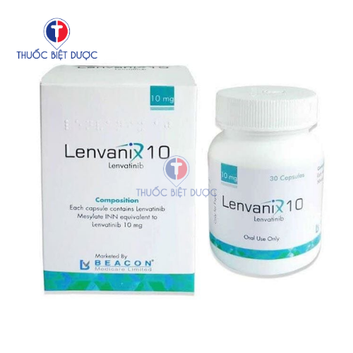 Lenvanix 10mg-Thuốc điều trị ung thư tuyến giáp, gan và thận