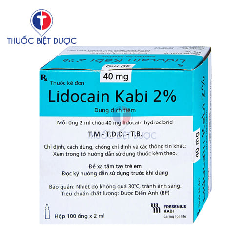 Lidocain Kabi 2% Fresenius Kabi