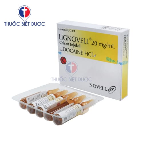 Lignovell Solution For Injection 20mg/ml Novell - Lidocain