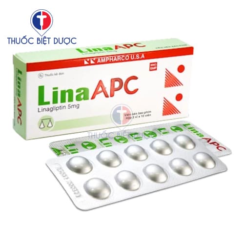 LinaAPC 5mg Ampharco - Linagliptin