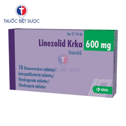Linezolid Krka 600 mg