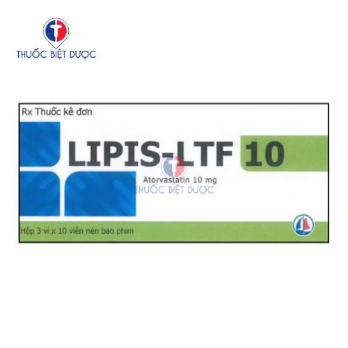 Lipis-LTF 10 - Thuốc điều trị tăng cholesterol máu