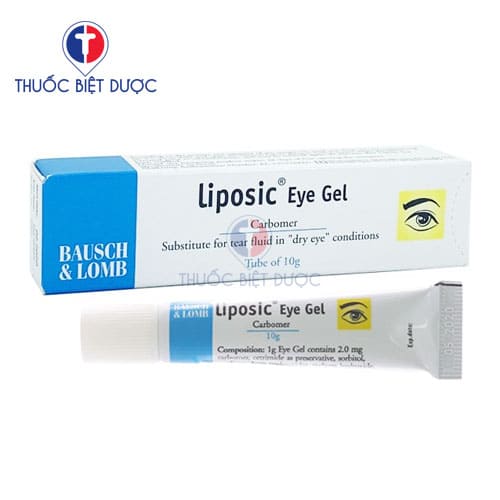 Liposic eye gel
