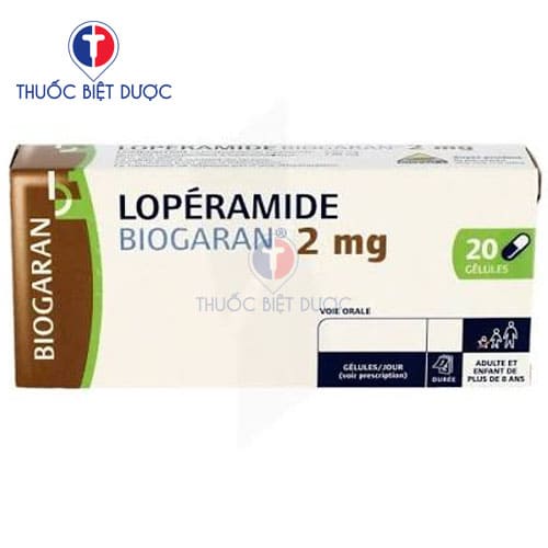 Loperamide Biogaran 2mg