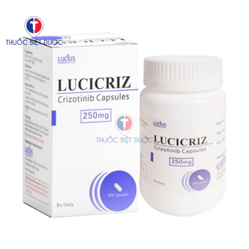 Lucicriz 250mg Lucius điều trị ung thư phổi không tế bào nhỏ