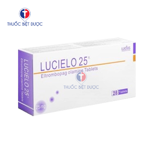 Thuốc Lucielo 25mg Lucius điều trị bệnh ung thư máu