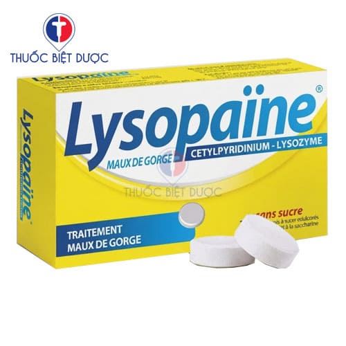 Lysopaine dạng viên nén