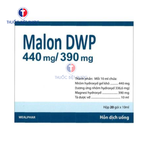 Malon DWP 440 mg/ 390 mg - Thuốc điều trị loét dạ dày