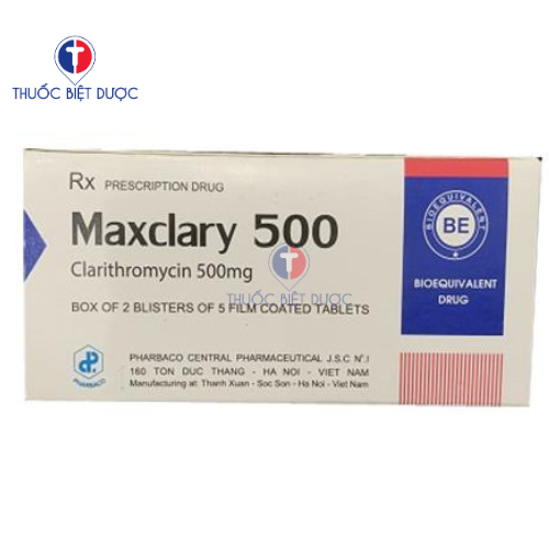 Hình ảnh Maxclary 500mg
