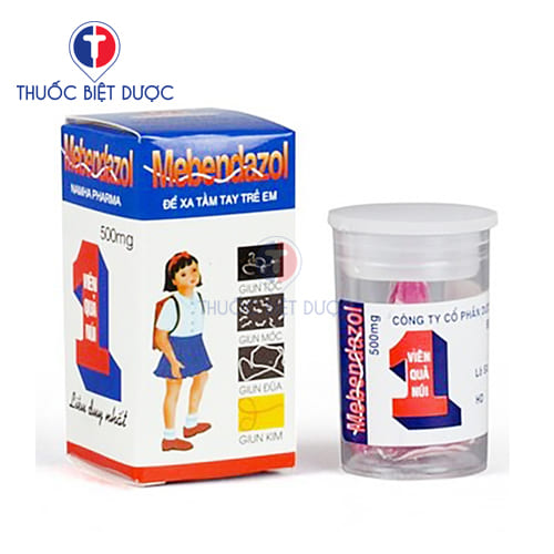 Mebendazol 500mg Nam Hà Pharma