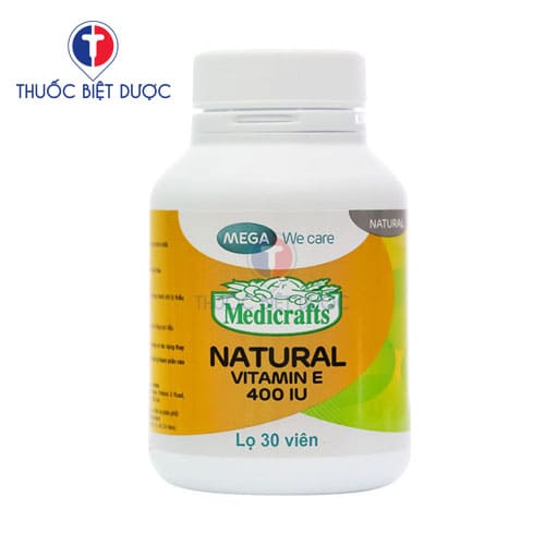 Medicrafts Natural vitamin E 400