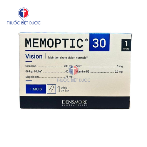 Memoptic 30 - Hỗ trợ tăng cường tuần hoàn máu não
