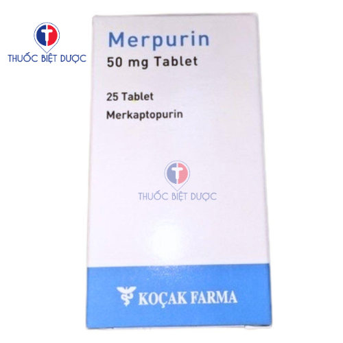 Hình ảnh Merpurin 50mg Kocak Farma