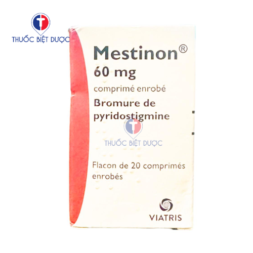 Mestinon 60mg Viatris điều trị rối loạn thần kinh cơ