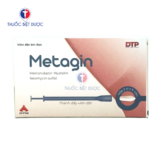Metagin - Thuốc điều trị nhiễm nấm và viêm nhiễm âm đạo