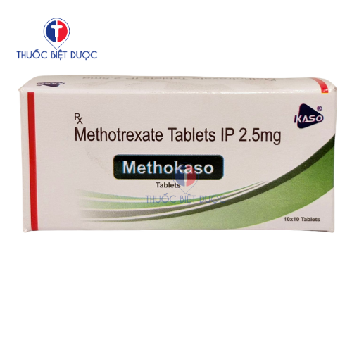 Methokaso 2.5mg điều trị viêm khớp dạng thấp và vảy nến