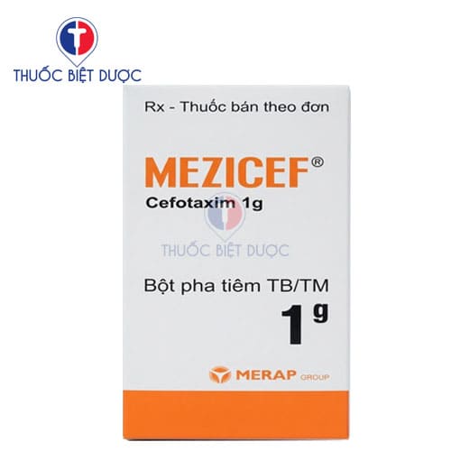 Mezicef 1g for Injection