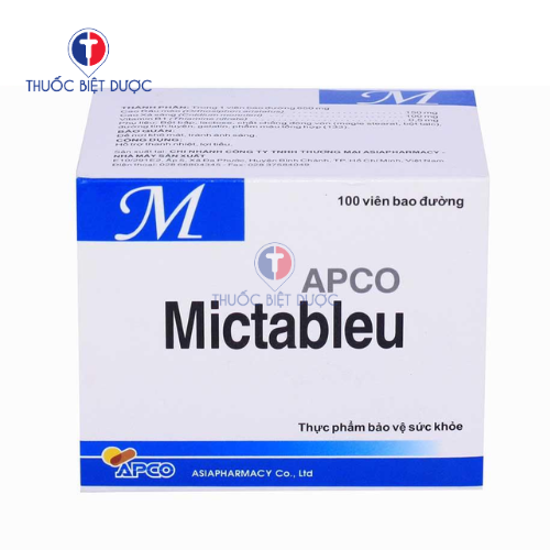 Mictableu - Hỗ trợ điều trị viêm đường tiết niệu