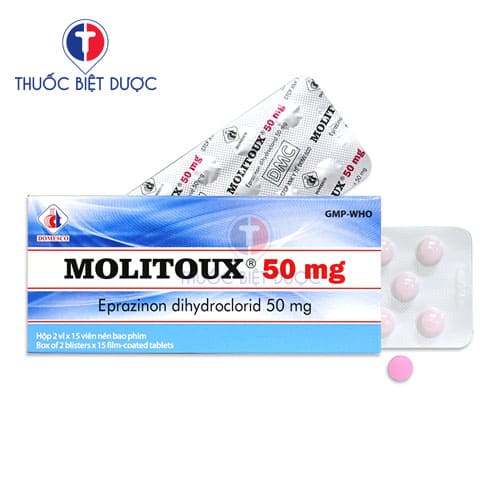 Molitoux 50mg Domesco - Eprazinon dihydroclorid