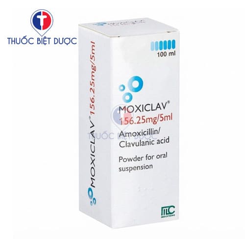 Moxiclav 156,25mg/5ml