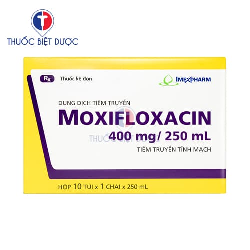 Moxifloxac in 400mg/250ml
