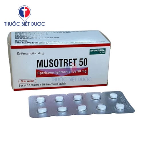 Musotret 50 BV Pharma - Eperison