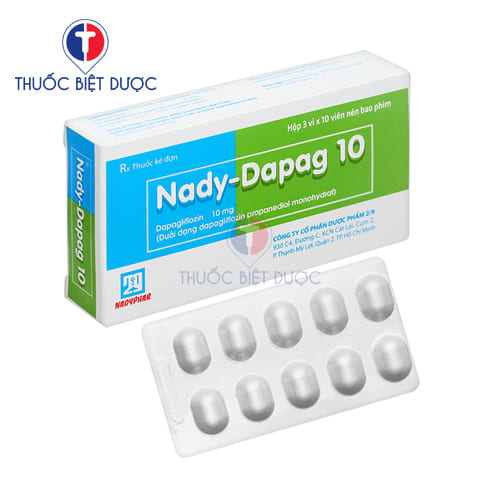 Nady-Dapag 10 Nadyphar - Dapagliflozin