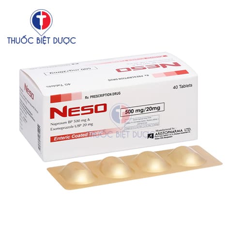 Neso 500mg/20mg Tablet Aristopharma