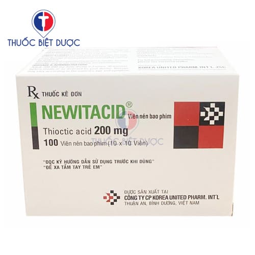 Newitacid 200mg Korea United Pharm - Acid thioctic