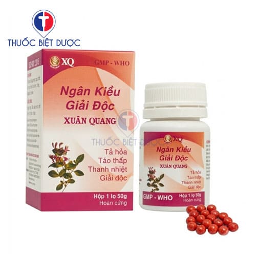Thuốc ngân kiều giải độc xuân quang
