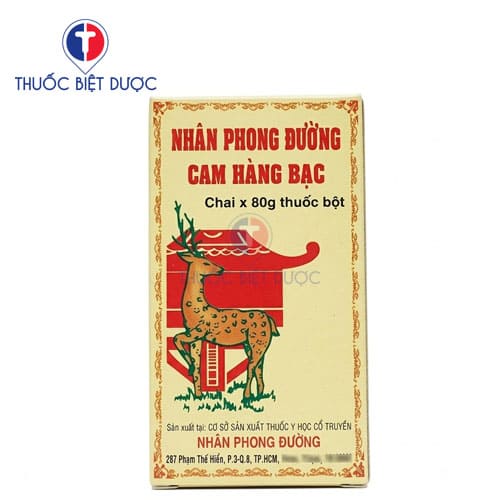 Nhân phong đường cam hàng bạc