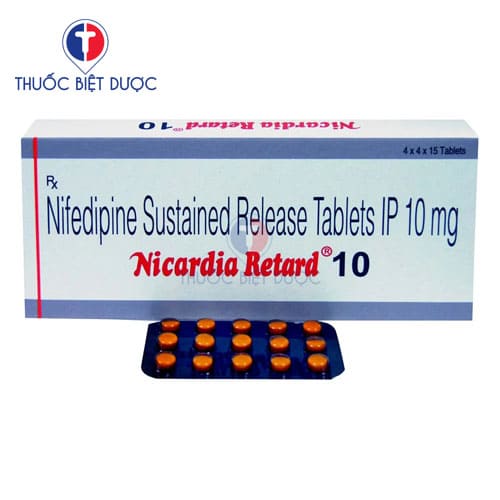 Nicardia Retard 10 JB Chemicals