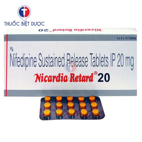 Nicardia Retard 20 JB Chemicals
