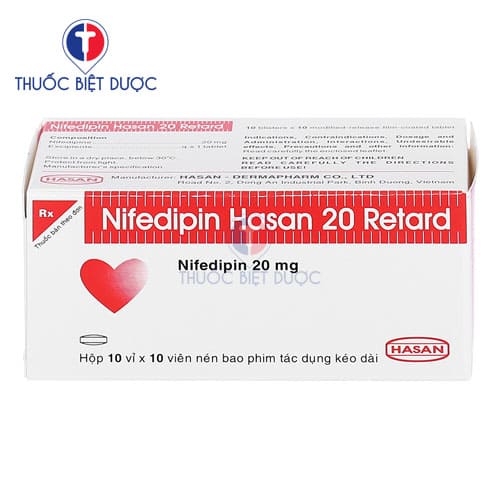 Nifedipin Hasan 20 Retard