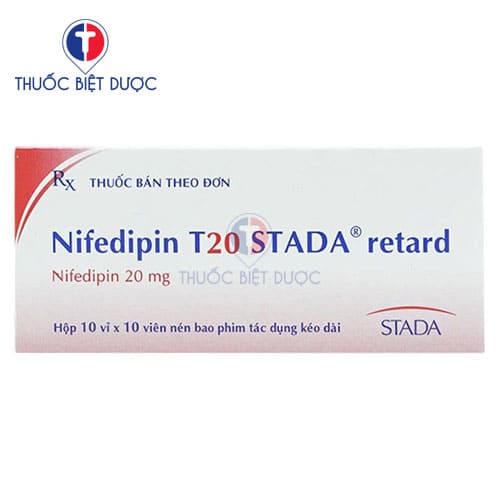 Nifedipin T20 Stada retard