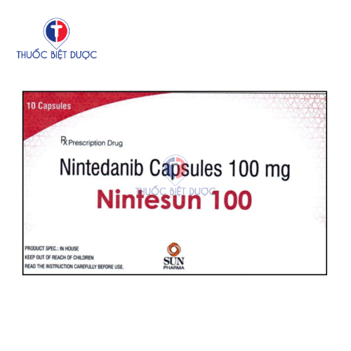 Nintesun 100 - Thuốc điều trị ung thư phổi không tế bào nhỏ