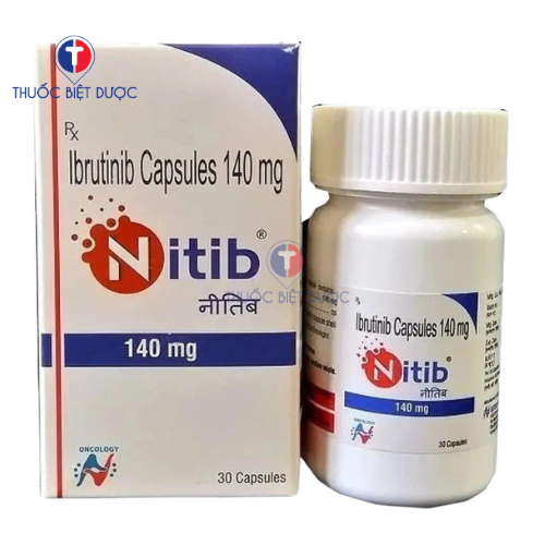 Hình ảnh Nitib 140mg Hetero Drugs - Ibrutinib