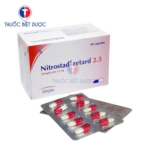 Nitrostad Retard 2,5mg Stada