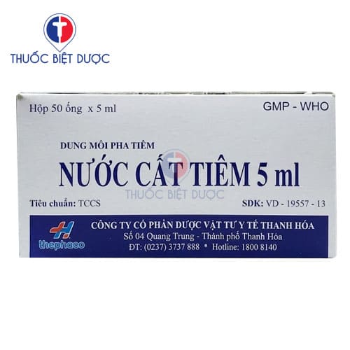 Nước cất Tiêm