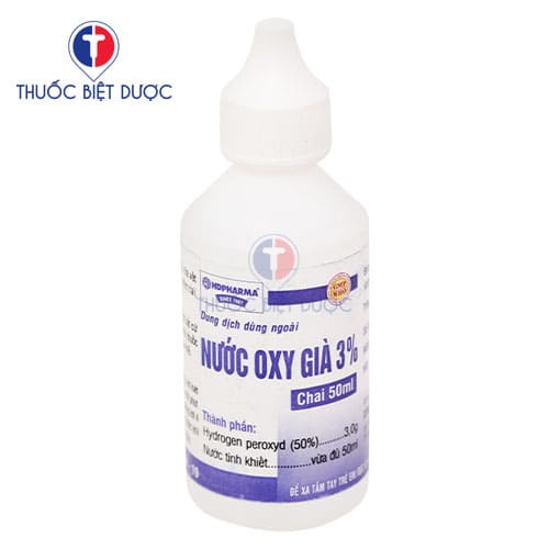 Nước oxy già 3%