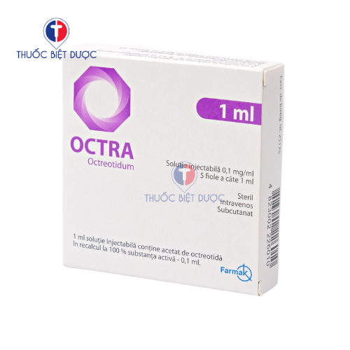 Thuốc Octra 0.1mg/ml kiểm soát tình trạng tăng tiết hormon