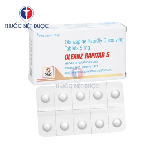 Oleanz Rapitab 5 Sun Pharma - Olanzapine