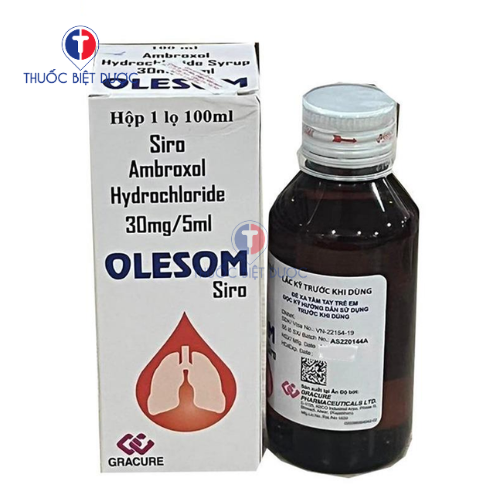 Olesom Siro - Thuốc điều trị các bệnh đường hô hấp