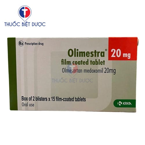 Olimestra 20mg Film coated tablet