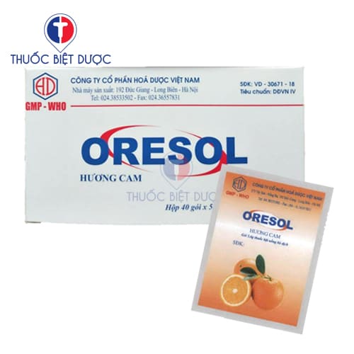 Oresol hương cam
